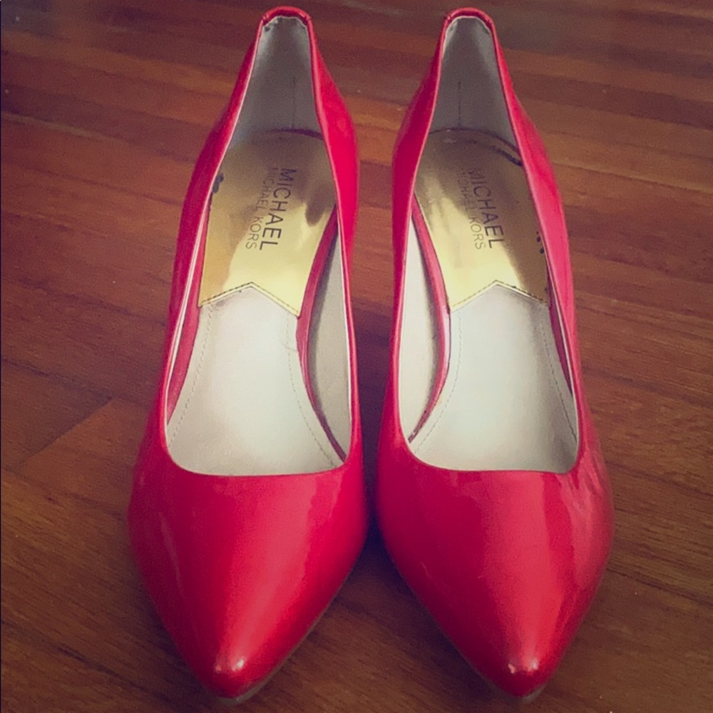 Michael Kors Red Heels